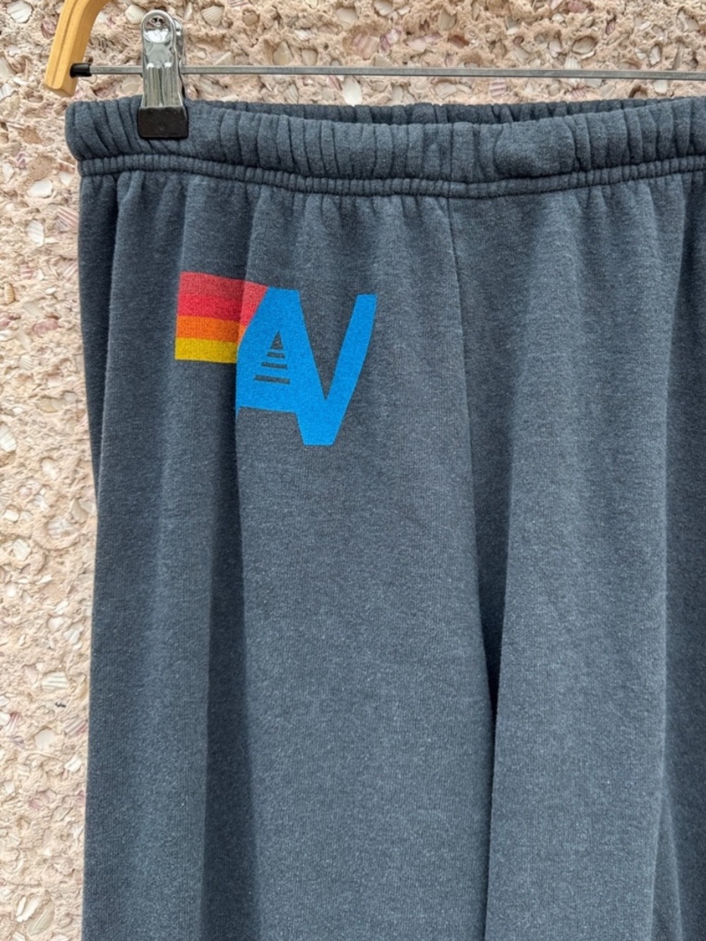 Aviator Nation Sweatpants in Charcoal Navy